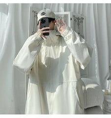 Threebooy Men's Korean Style Clothes Men's Coats Models 2024 Harajuku Original Clothing Outerwear Spring Jackets Popular