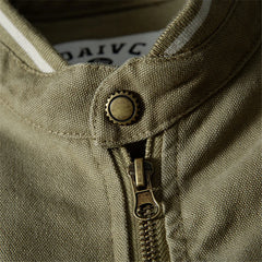 Threebooy Vintage Embroidery Cargo Jacket Mens Streetwear Punk Y2k Casual Coats Oversized Harajuku Loose Hip Hop Zip Up Jackets Male