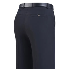 Threebooy Men's Clothing New Loose Solid Color Office Business Casual Formal Man Spring Summer Thin Pockets Comfortable Zipper Pants