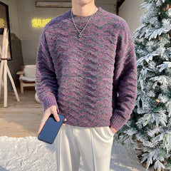 Threebooy Clothing Men Winter High Quality Knitted Sweaters Male Slim Keep Warm Winter Christmas Pullover Men Long Sleeve Sweaters