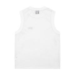 Threebooy Summer Hollow Tank Tops Men Streetwear Hip Hop Sport Vests Harajuku Fashion Loose Casual Tees Tops Sleeveless T-shirts Male