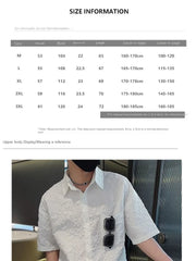 Threebooy Summer Five-point Sleeve Shirt Men's New Casual Handsome Half-sleeved Inch Shirt Thin Men's Top Mid-sleeved Shirt
