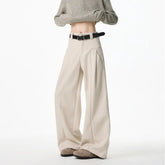 Threebooy Spring Design Patchwork Casual Trousers man Loose Wide Leg Waist Comfort Stretch Elastic Athleisure Pants Travel Fashion