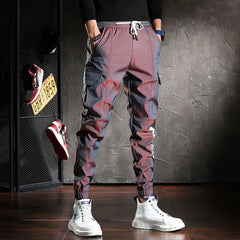 Threebooy Men's Cargo Pants Slacks Fashion Y2k Hip Hop Hiking Street Summer Outdoor Cheapest Stacked Joggers Cotton Emo Trousers Man