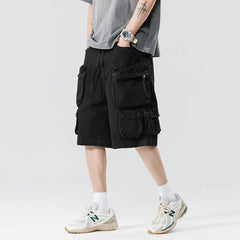 Threebooy New Summer Men Cotton Cargo Shorts Men American Clothing Casual Breeche Bermuda Beach Jogger Shorts Male Hot Dropshipping