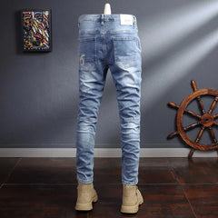 Threebooy Spring and Autumn New Fashion Solid Color Straight Leg Stretch Slim Pants Men's Casual Comfortable Sports High-Grade Trousers