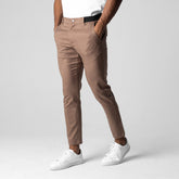 Threebooy Spring Autumn Mens Business Casual Pants Elasticity Slim Fit Straight Long Trousers High Quality Fashion Youth Pants Versatile