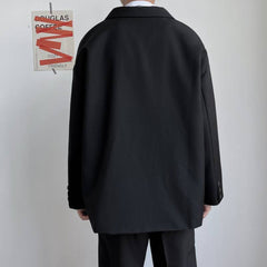 Threebooy Mens Dk Uniform Casual Suit Jacket Youthful Trend Versatile College Style Temperament High School Student Jacket Men'S Clothing
