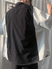 Threebooy Men's Pocket Buttoned Shirt