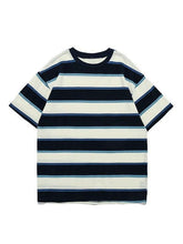 Threebooy Men's Vintage Striped Tee
