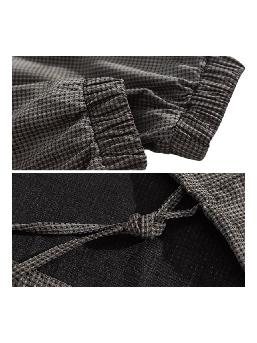 Threebooy [MRNEARLY] high street half-zipper hooded na1508