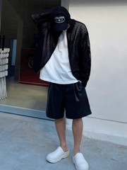 Threebooy Trendy mesh hoodie NA204