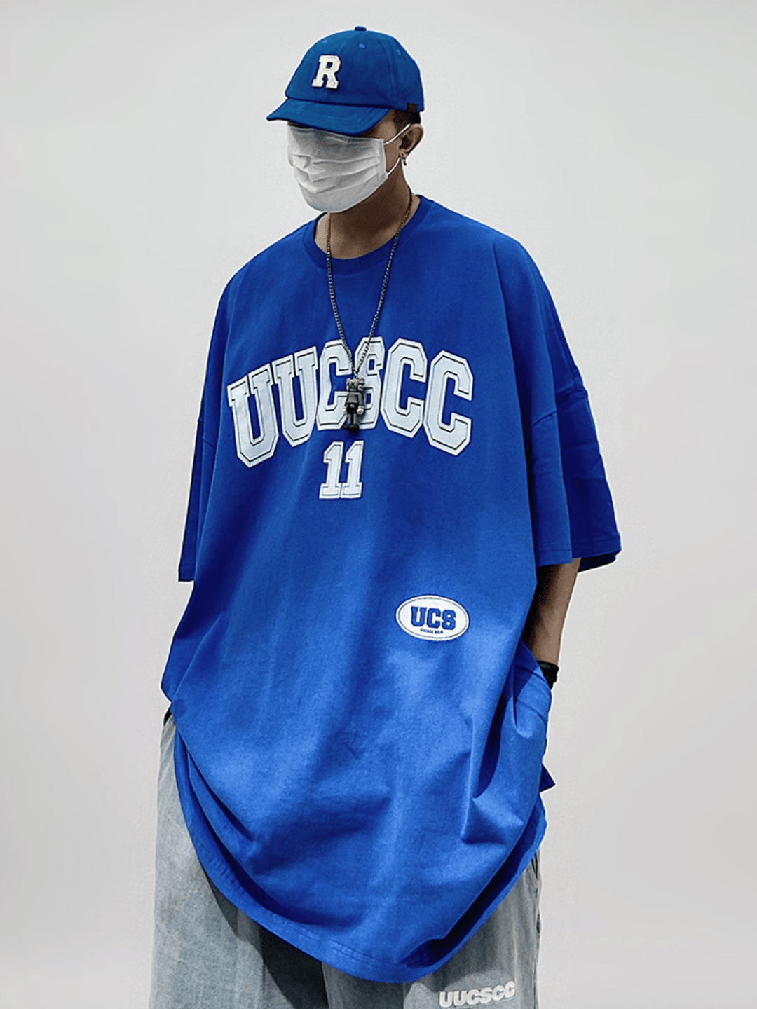 Threebooy [UUCSCC] hip-hop short-sleeve T-shirt na1326