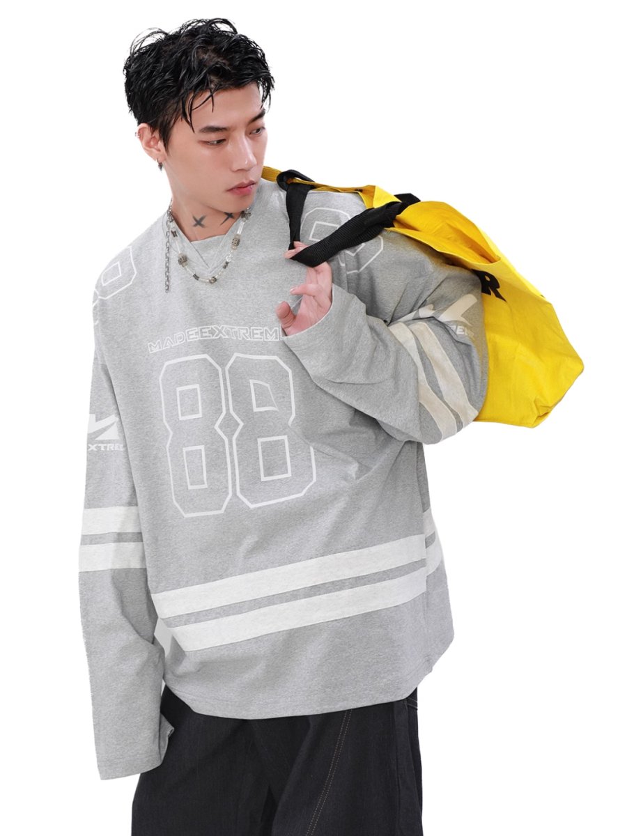 Threebooy [MRNEARLY] long-sleeved sweater na1505
