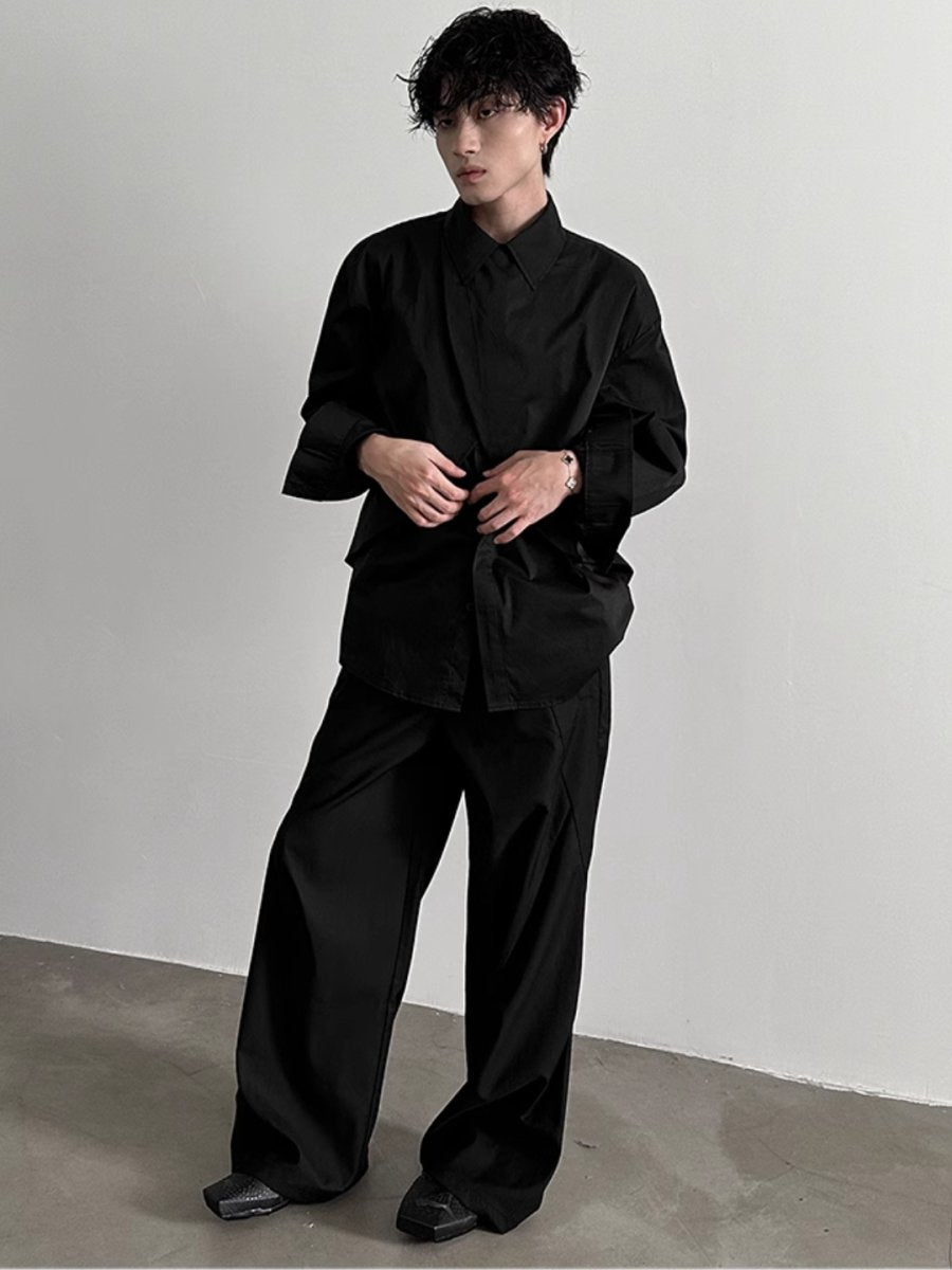 Threebooy [GENESISBOY] Long Sleeve Shirt na1335
