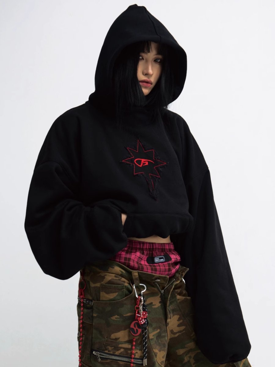 Threebooy [PEOPLESTYLE] Genderless Loose Hoodie na1656