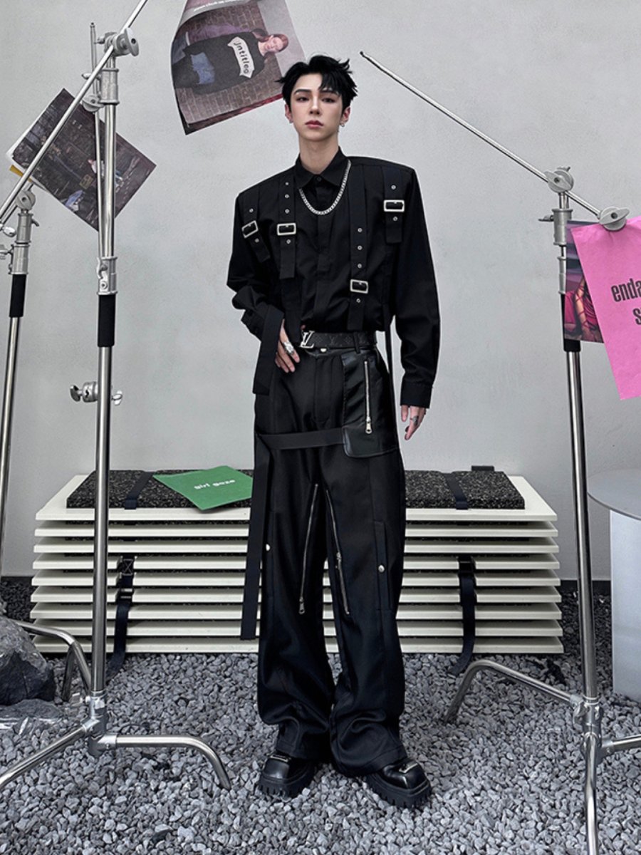 Threebooy Korean version of shirt na1358