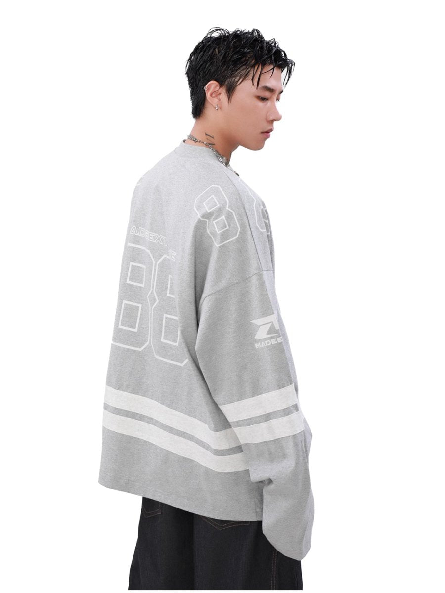 Threebooy [MRNEARLY] long-sleeved sweater na1505