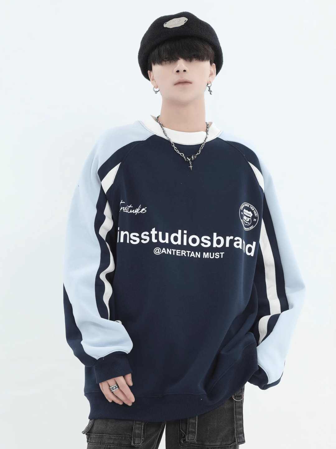 Threebooy [INSstudios] Pullover Sweatshirt na734