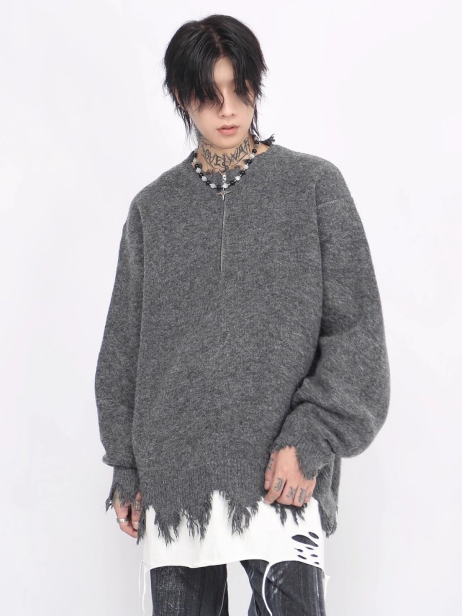 Threebooy [Mz] high street half-zipper na1552