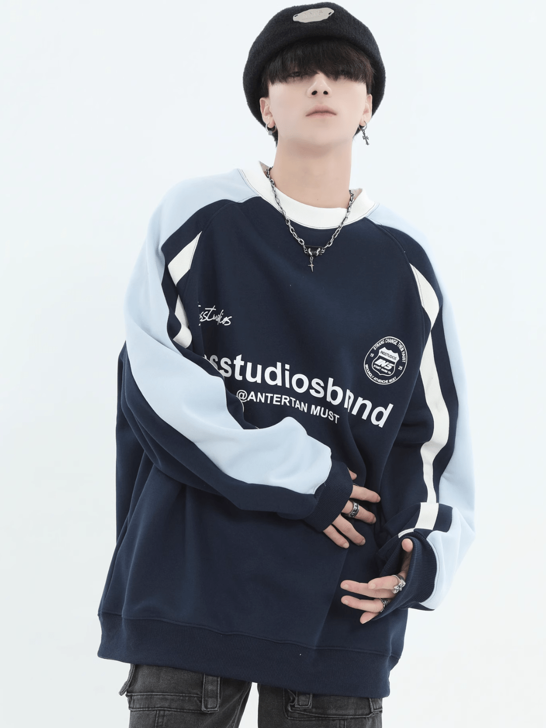 Threebooy [INSstudios] Pullover Sweatshirt na734