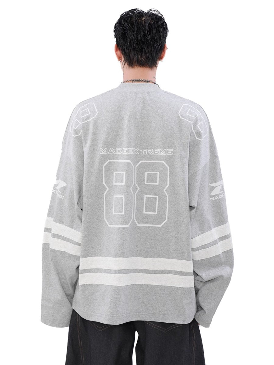Threebooy [MRNEARLY] long-sleeved sweater na1505