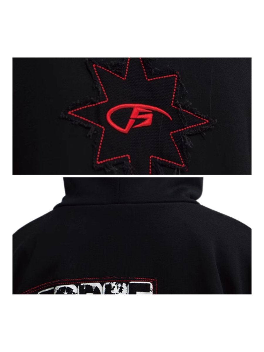 Threebooy [PEOPLESTYLE] Genderless Loose Hoodie na1656