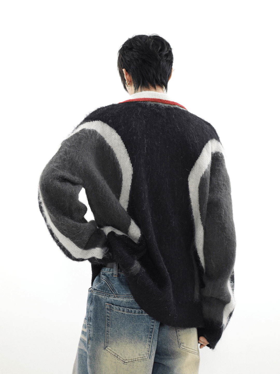 Threebooy [MRNEARLY] niche design sweater na976