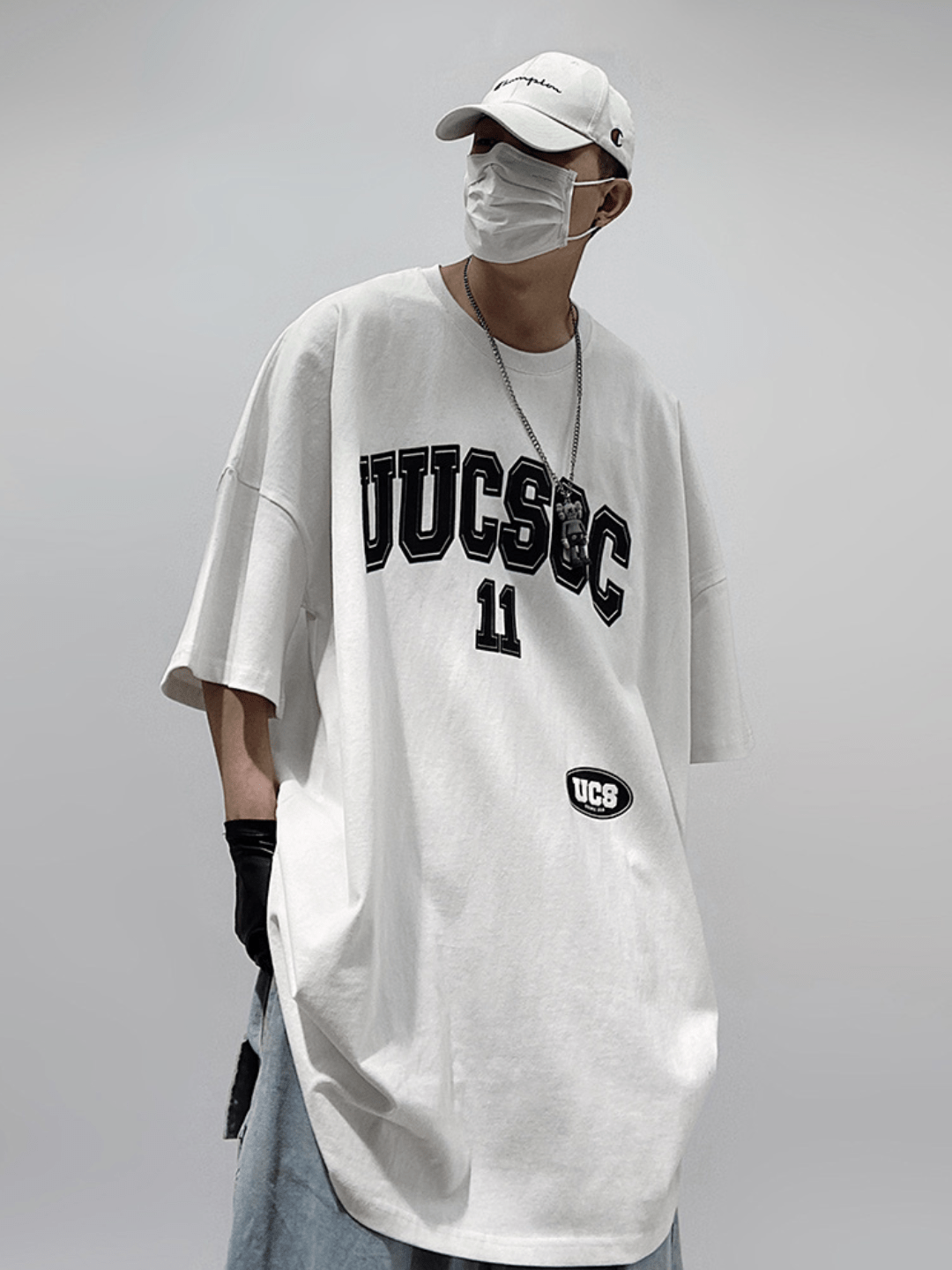 Threebooy [UUCSCC] hip-hop short-sleeve T-shirt na1326