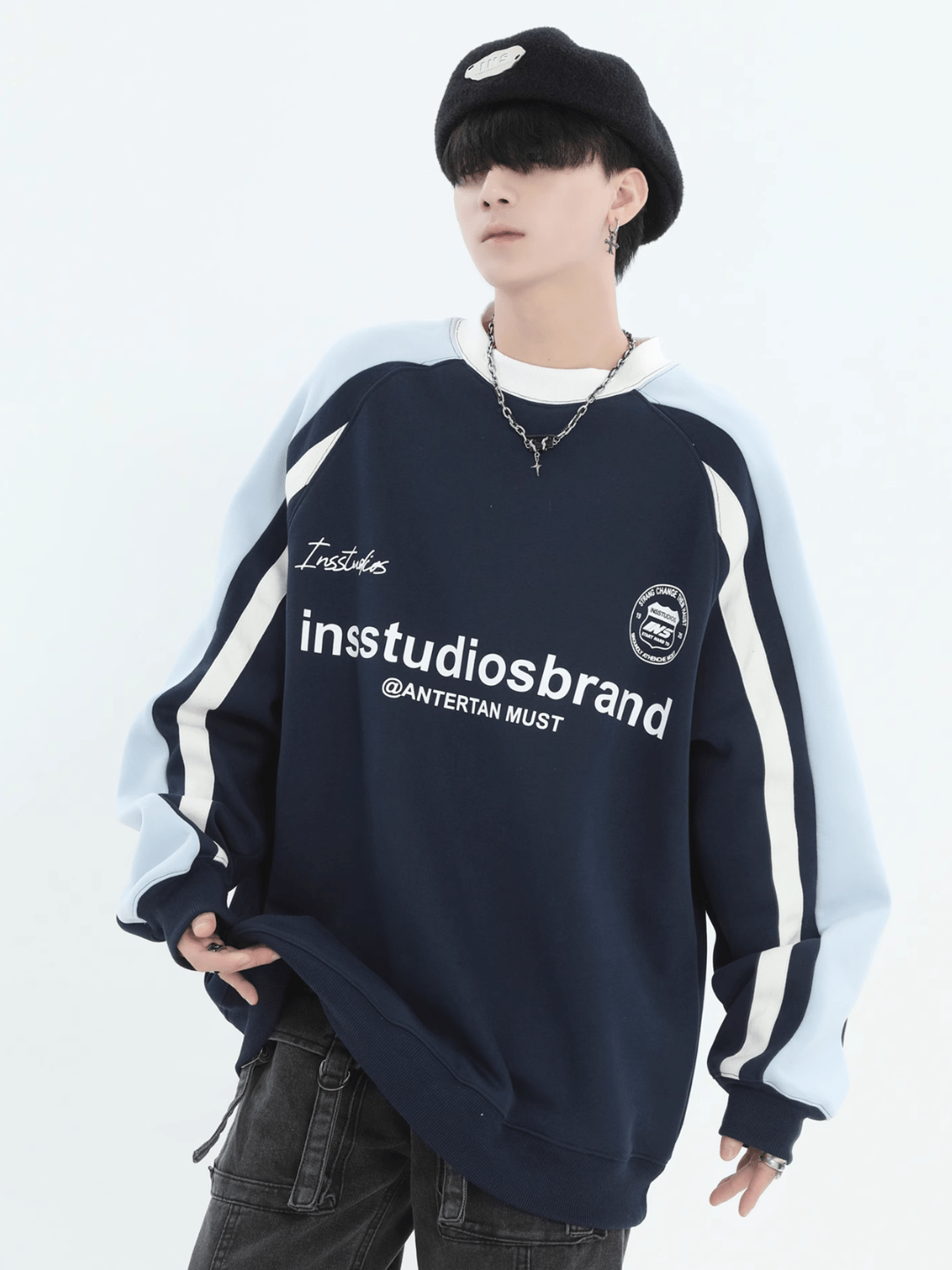 Threebooy [INSstudios] Pullover Sweatshirt na734