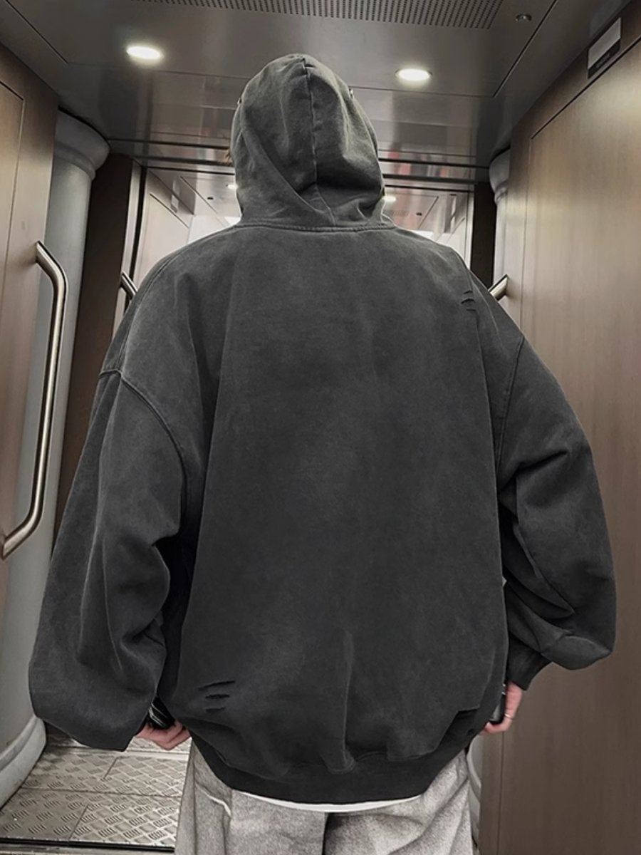 Threebooy [JH HOMME] washed hooded na1562