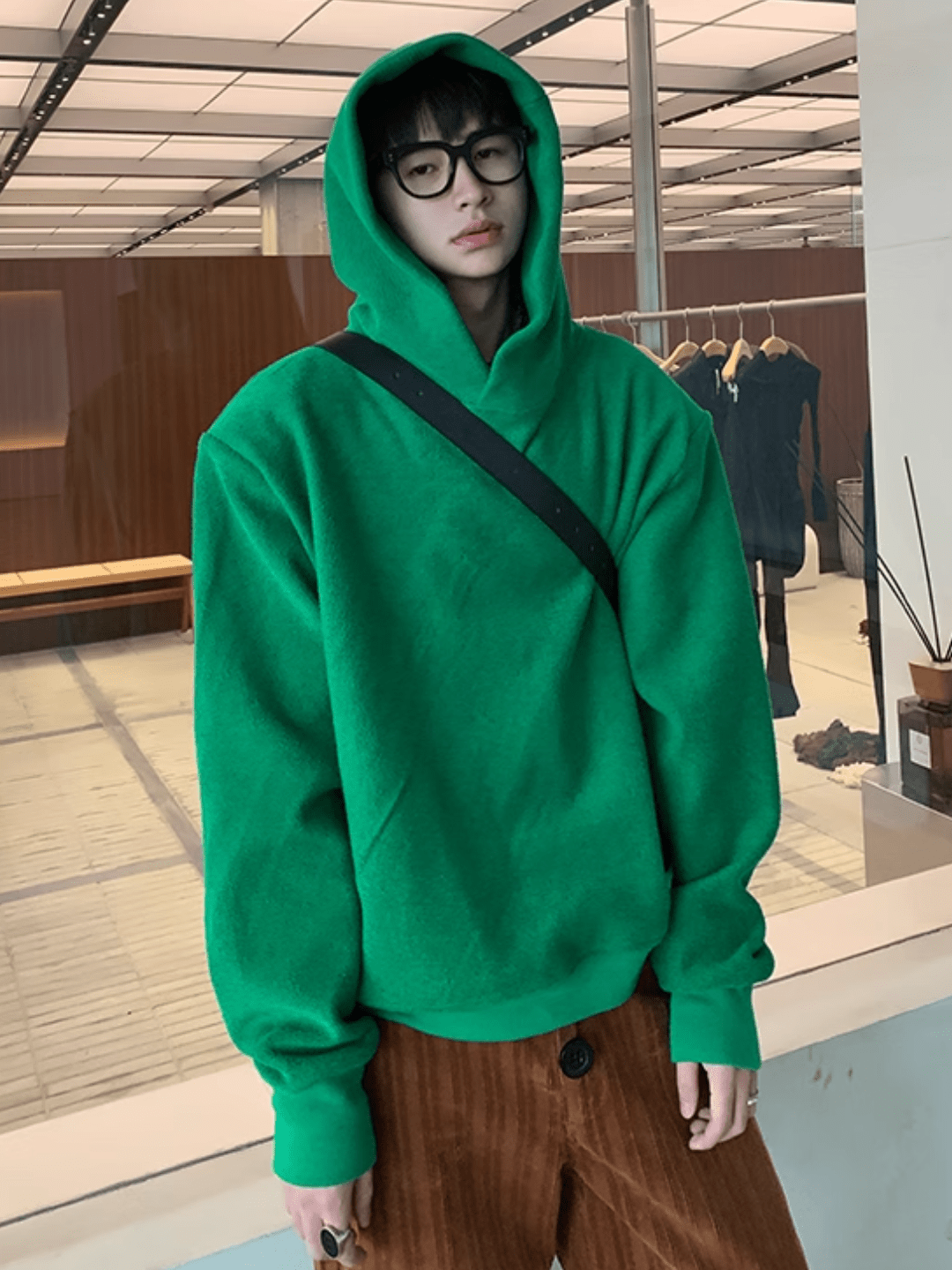 Threebooy [ESC MAN STUDIO] daily casual hooded na844