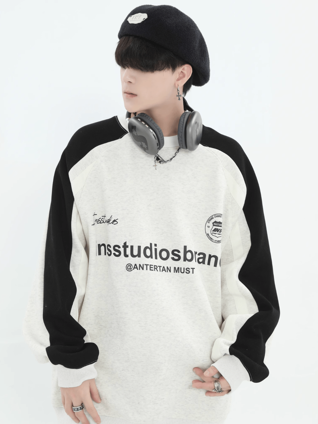 Threebooy [INSstudios] Pullover Sweatshirt na734