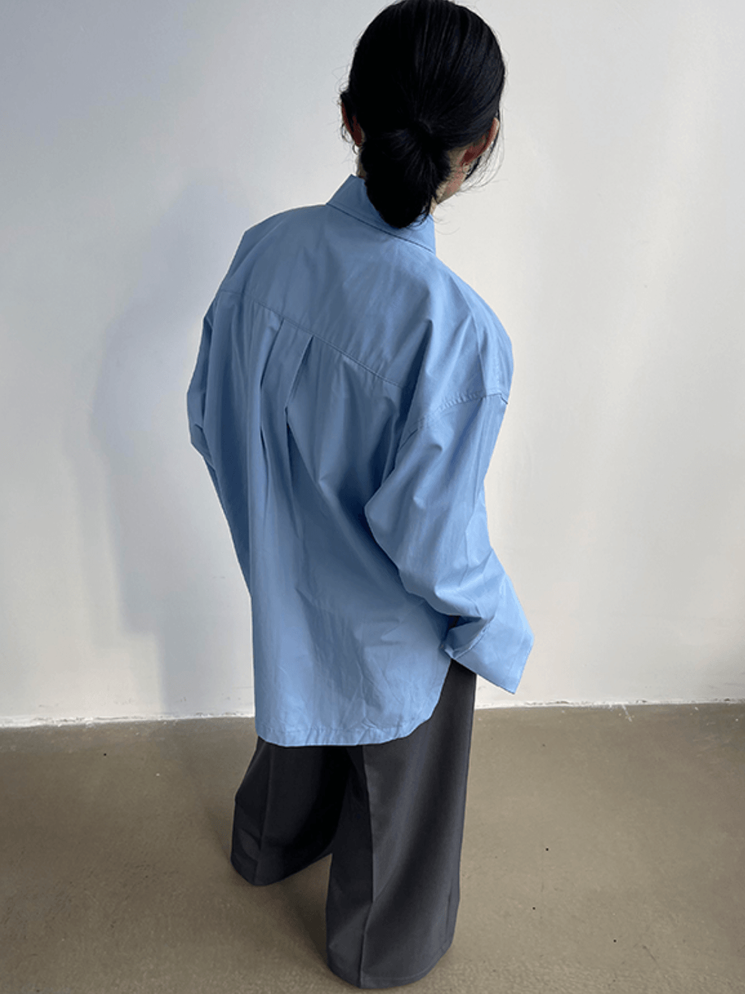 Threebooy [GENESISBOY] double long-sleeve shirt NA300