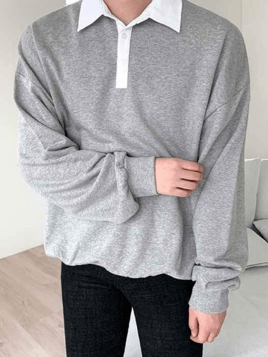 Threebooy [MRCYC] Monotone Polo Shirt na66