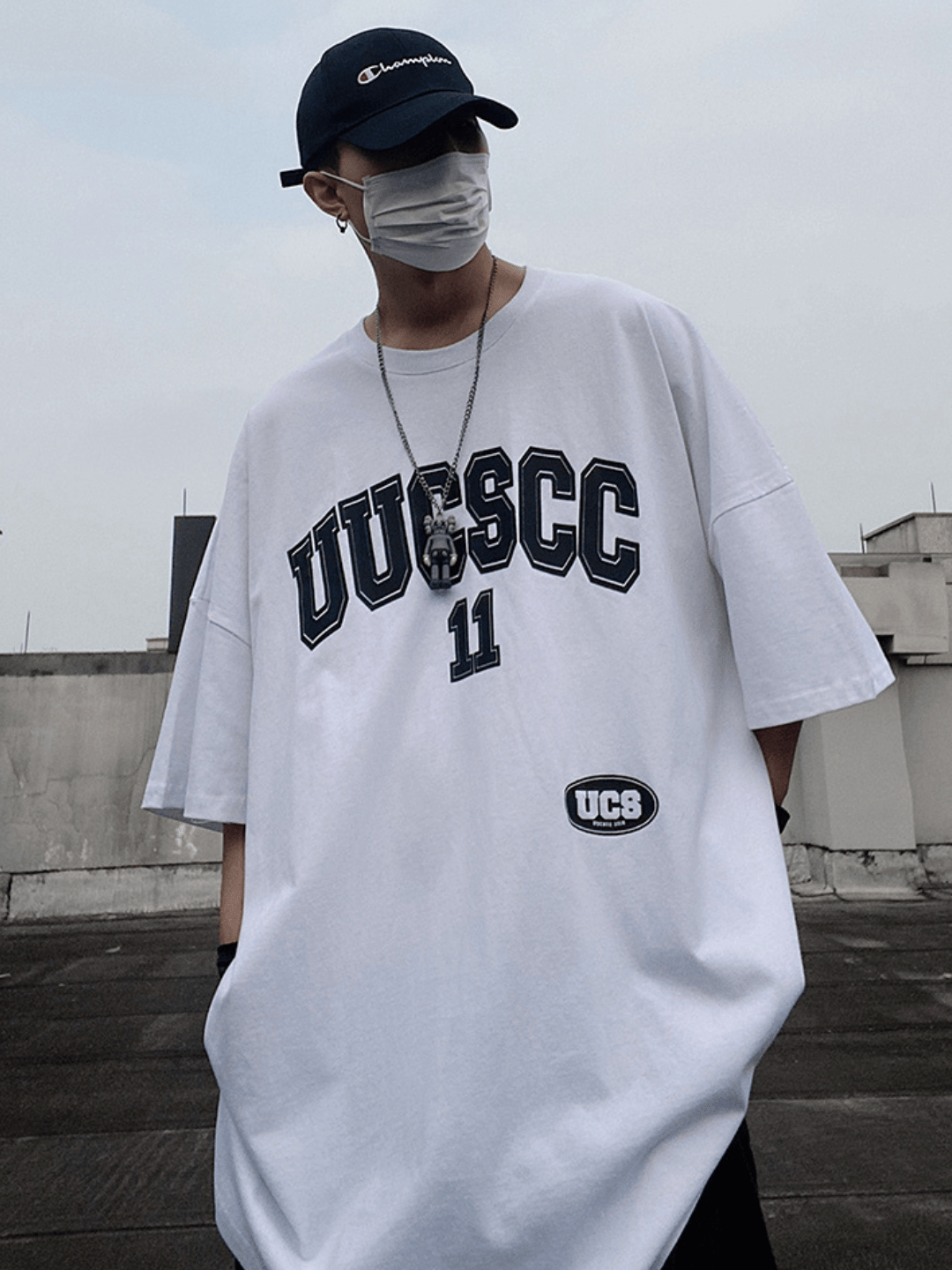 Threebooy [UUCSCC] hip-hop short-sleeve T-shirt na1326