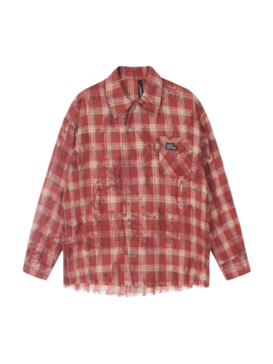 Threebooy 【Mz】loose casual shirt na1380