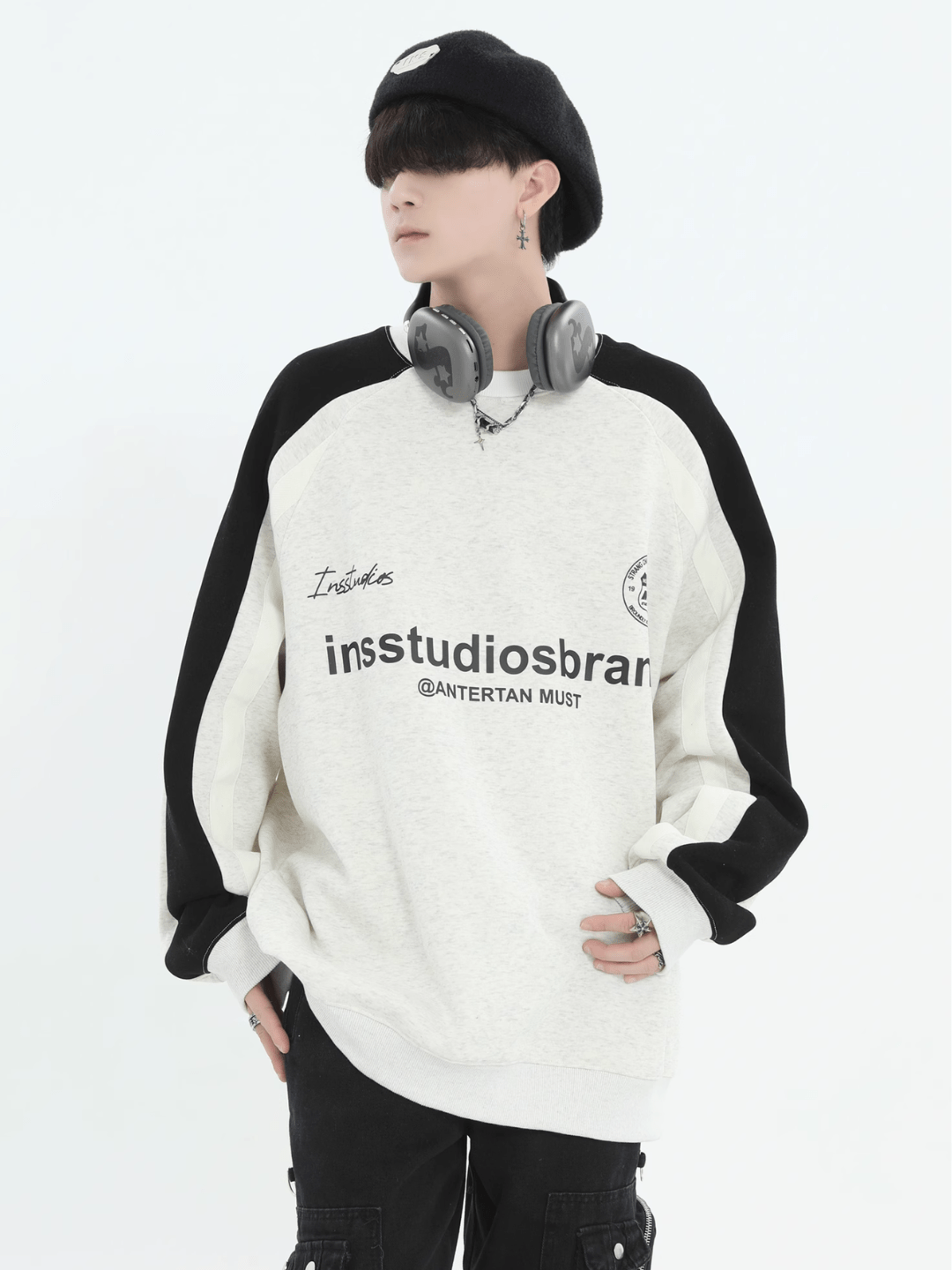 Threebooy [INSstudios] Pullover Sweatshirt na734