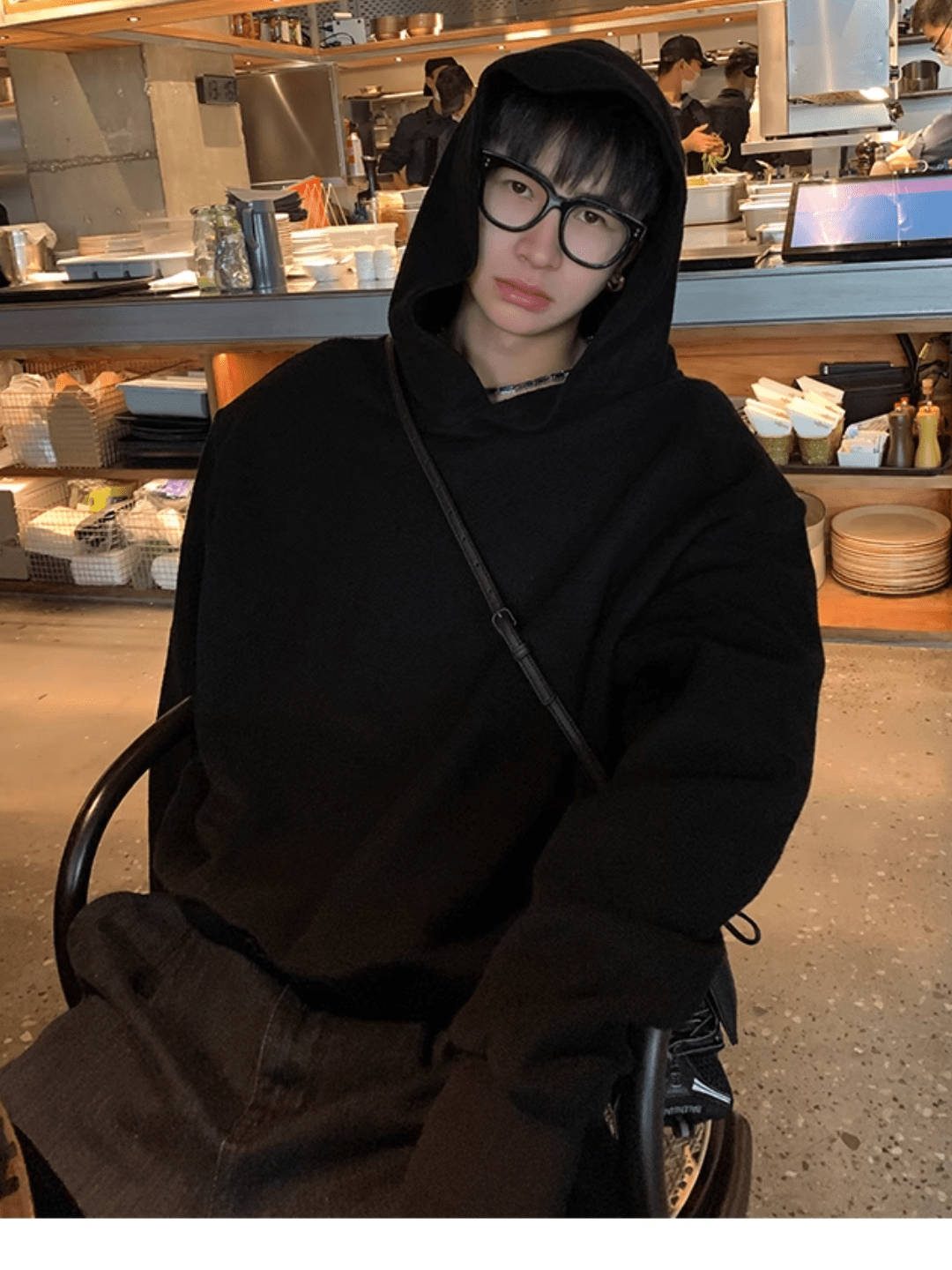 Threebooy [ESC MAN STUDIO] daily casual hooded na844