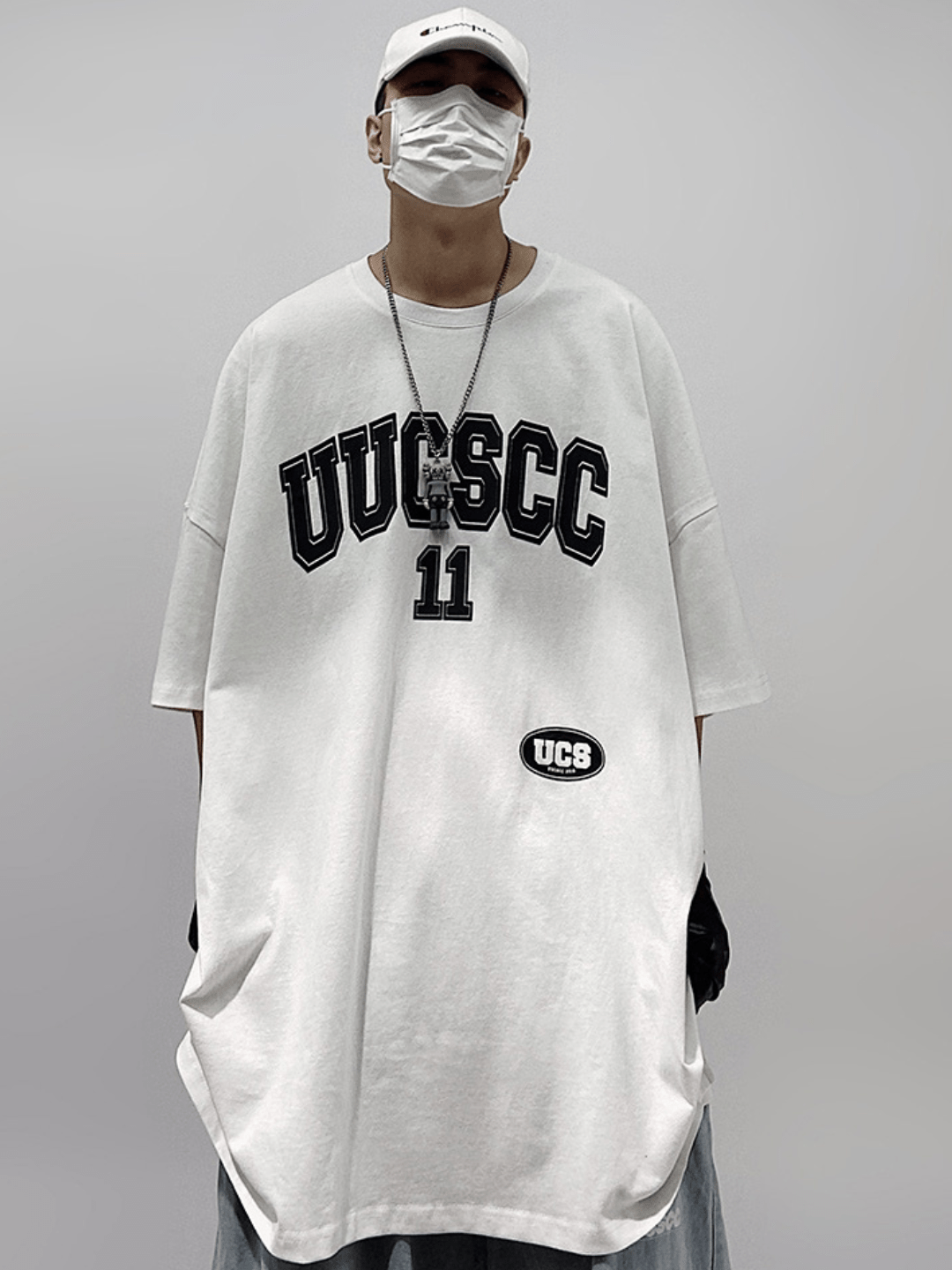 Threebooy [UUCSCC] hip-hop short-sleeve T-shirt na1326