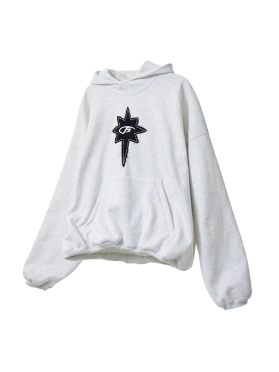Threebooy [PEOPLESTYLE] Genderless Loose Hoodie na1656