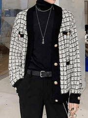 Threebooy [MRCYC] Idol Tweed Cardigan na79