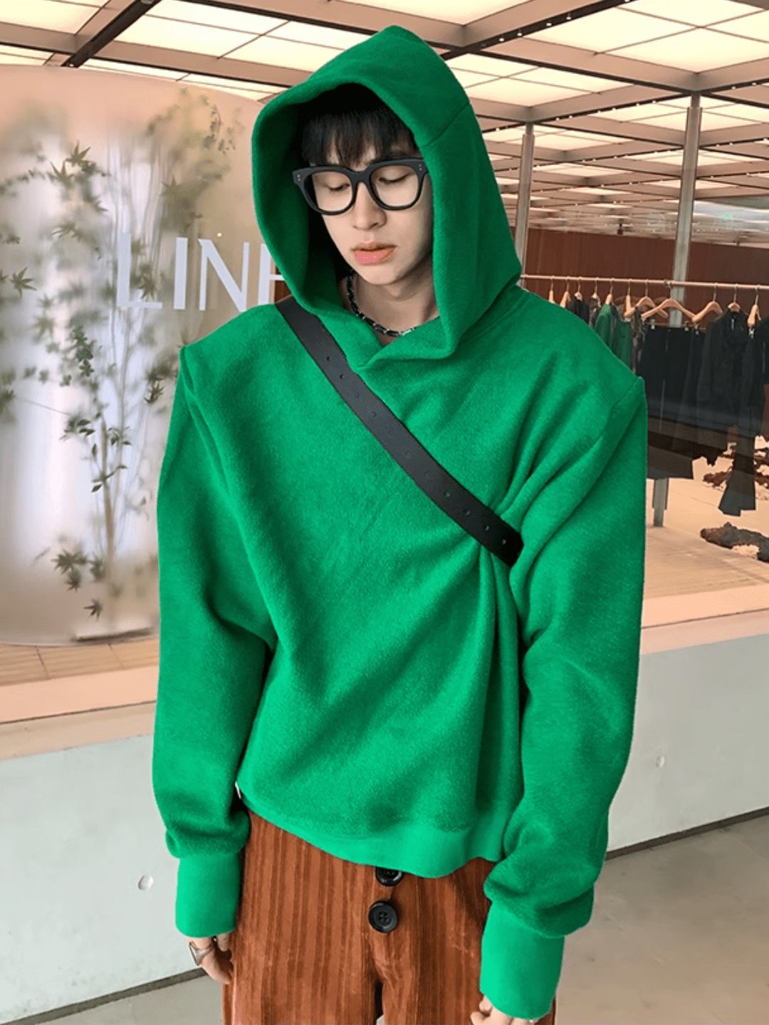 Threebooy [ESC MAN STUDIO] daily casual hooded na844