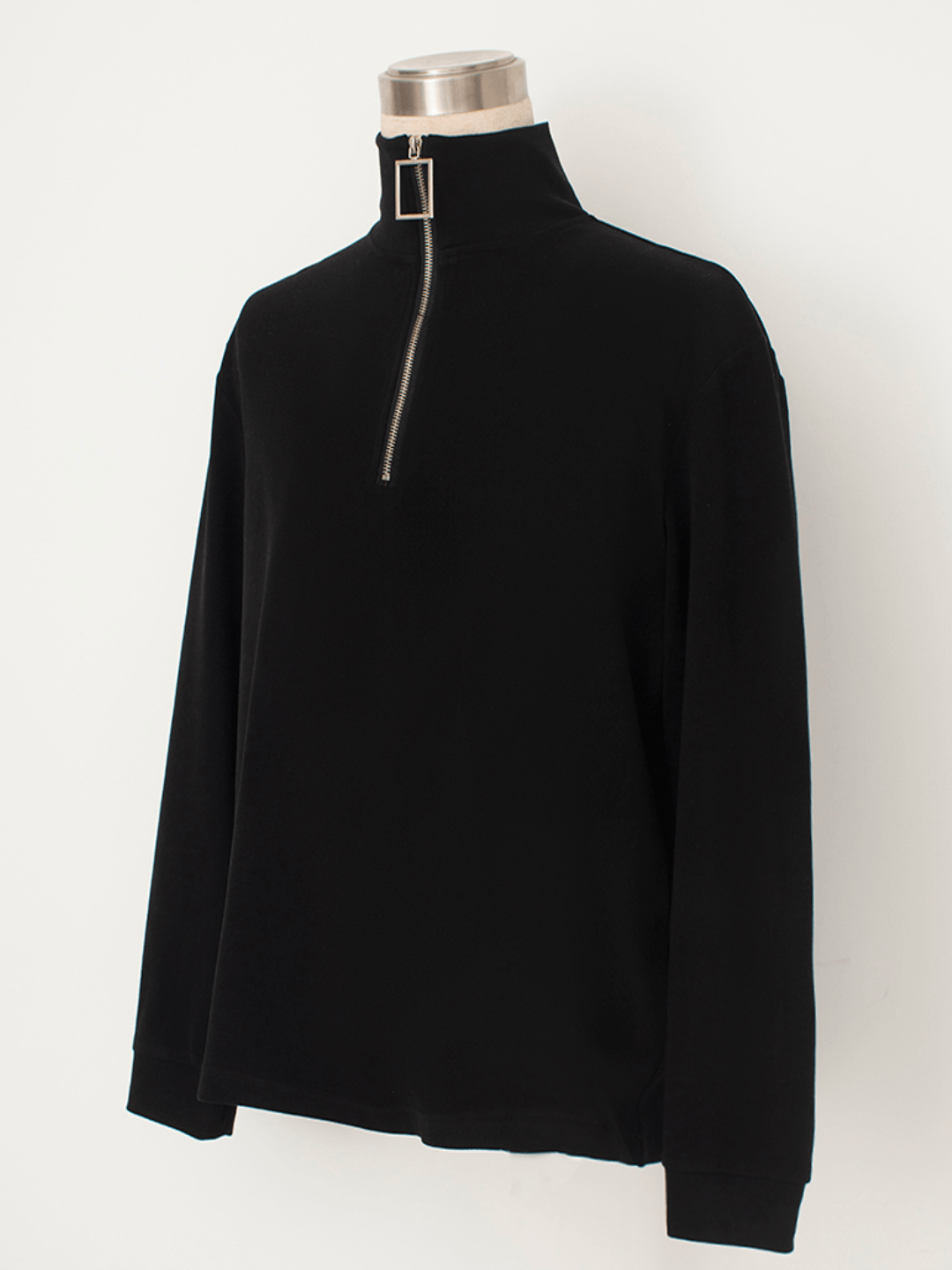 Threebooy [North autumn X] zipper mid-neck sweater NA569