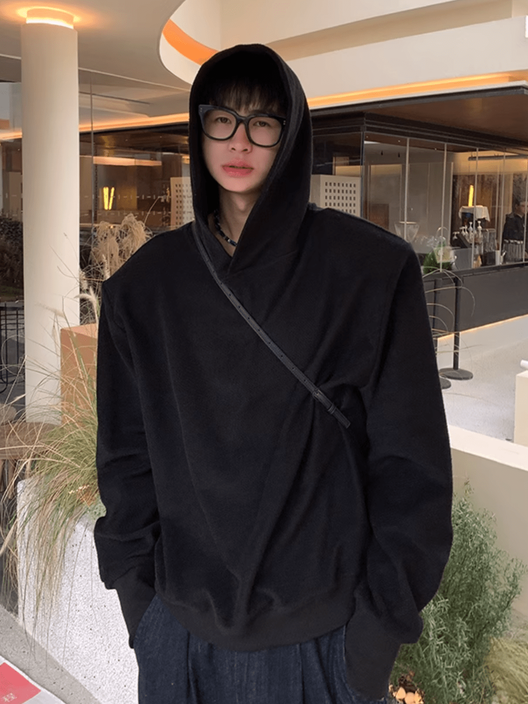 Threebooy [ESC MAN STUDIO] daily casual hooded na844