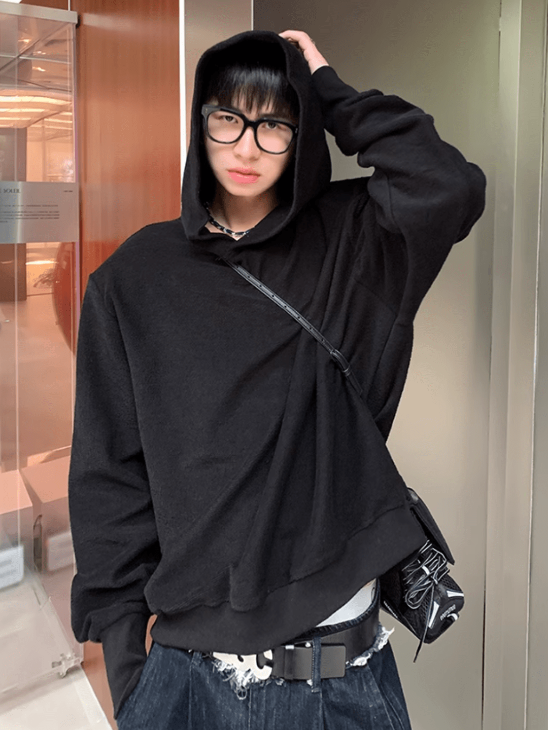 Threebooy [ESC MAN STUDIO] daily casual hooded na844