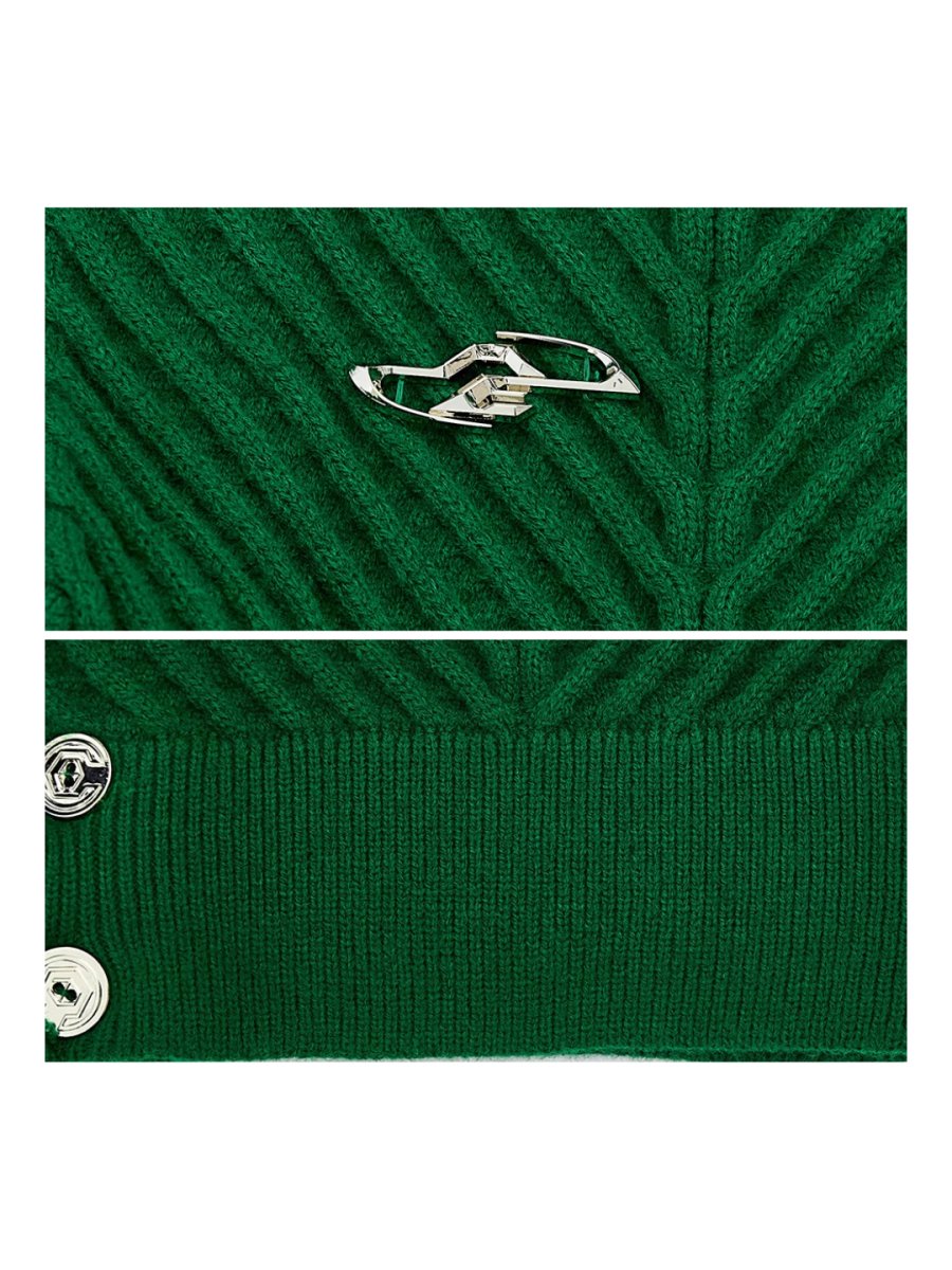 Threebooy [CultureE] loose V-neck sweater na1531