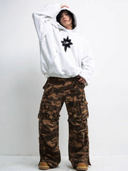 Threebooy [PEOPLESTYLE] Genderless Loose Hoodie na1656