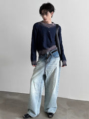 Threebooy [GENESISBOY] pullover sweater na1540