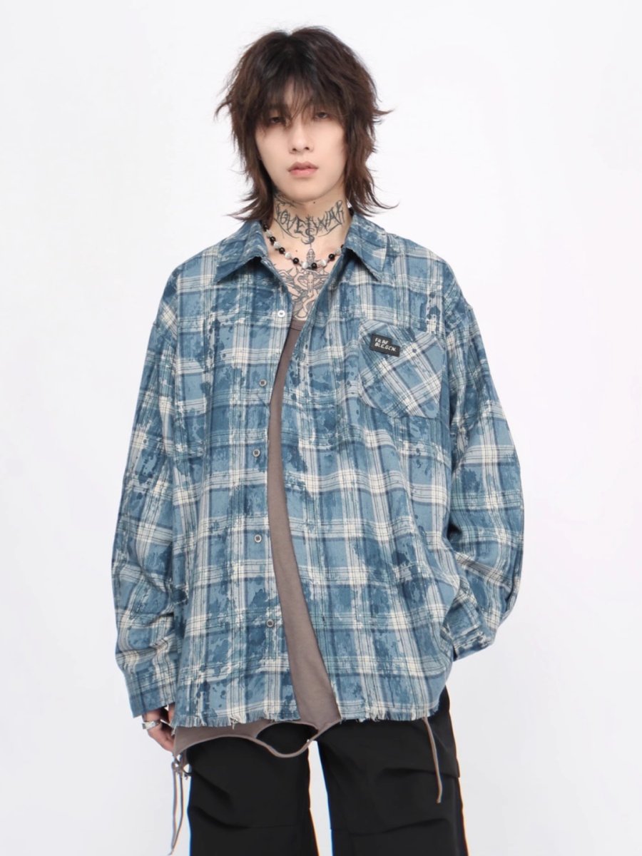 Threebooy 【Mz】loose casual shirt na1380